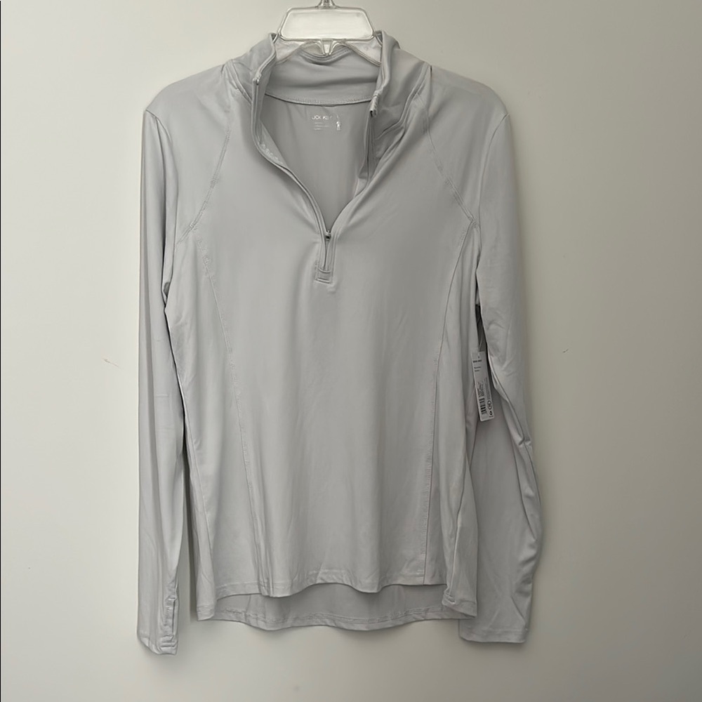 Women's Jockey Gray Long Sleeve Top